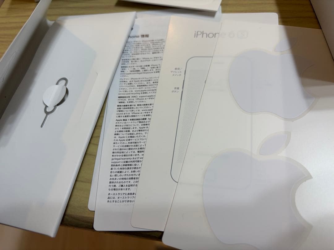 【美品】Apple iPhone6s 64G ローズゴールド 箱付き