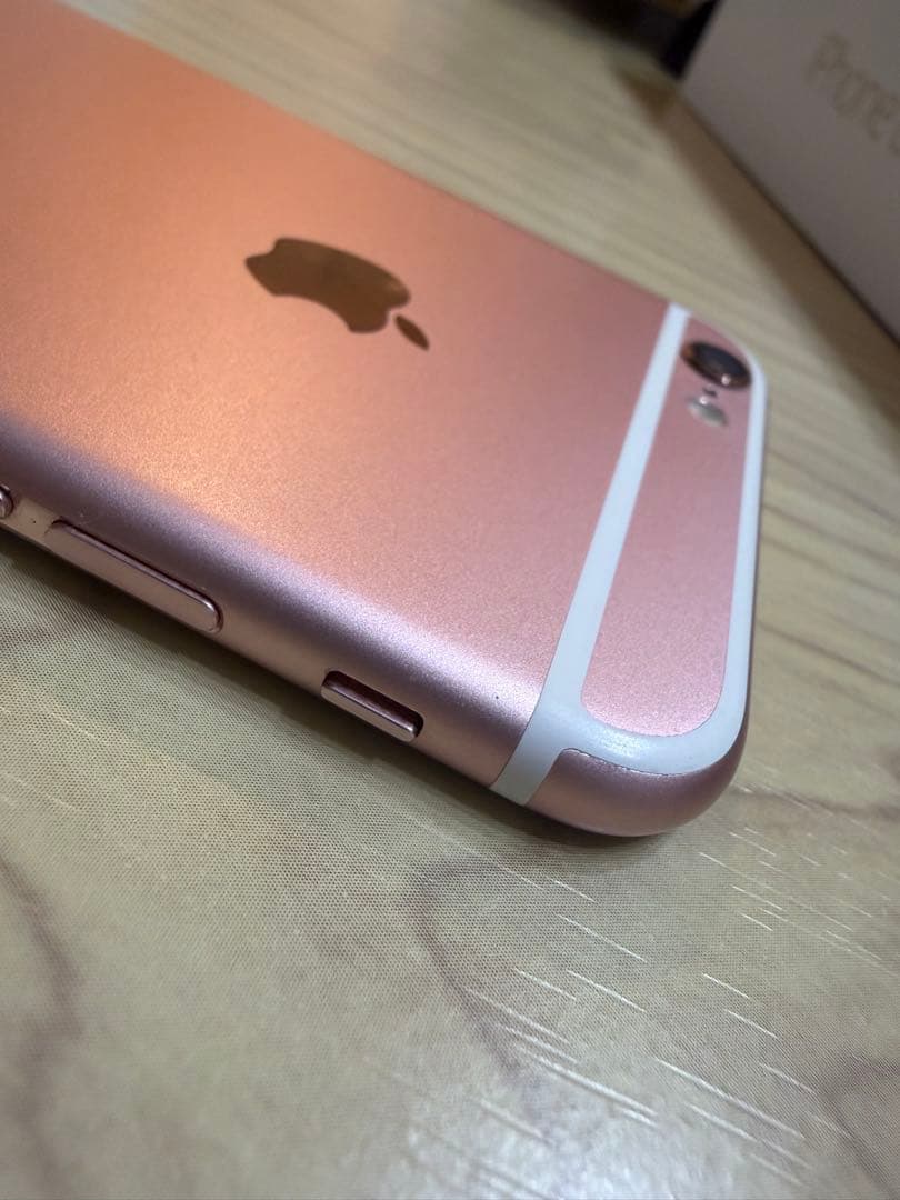 【美品】Apple iPhone6s 64G ローズゴールド 箱付き