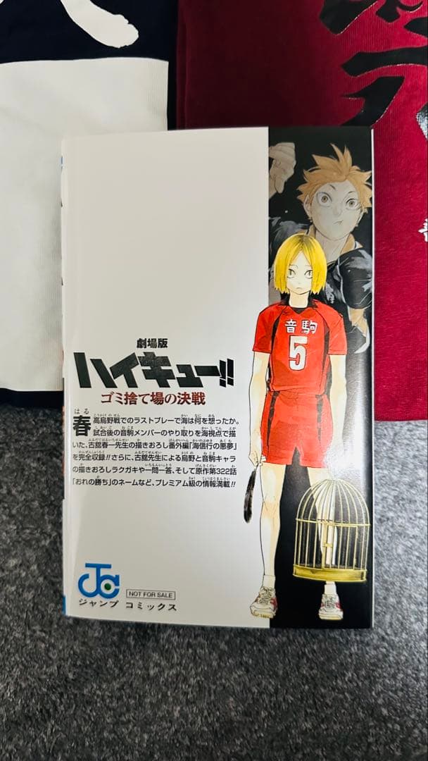 ハイキュー!! 7点まとめ売り ルームライト フィギュア Tシャツ バッグ 漫画