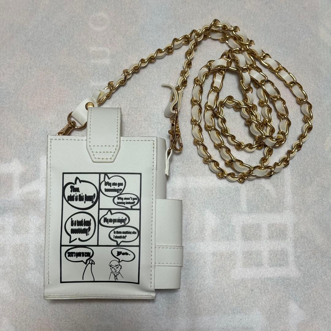 UVERworld HOI × TAKUYA∞ Chain Pouchホワイト