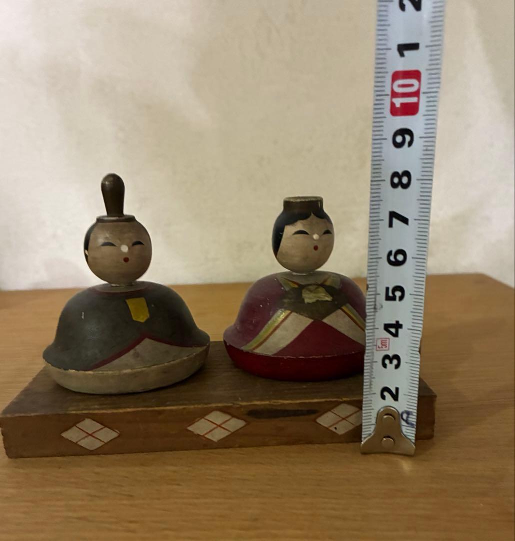 古いお雛様です　古い雛人形