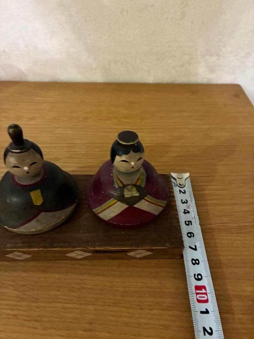 古いお雛様です　古い雛人形