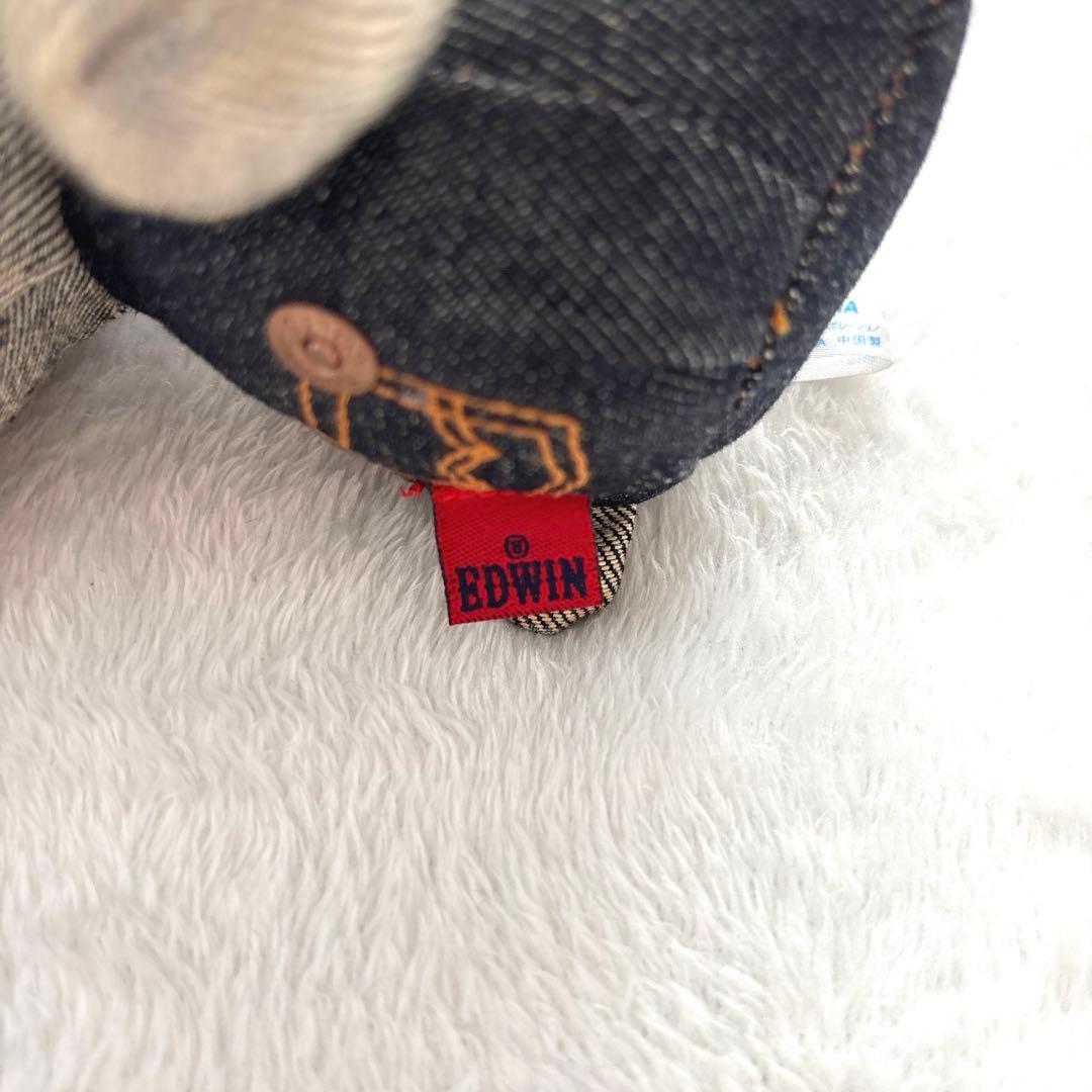 【EDWIN×Hello kitty】2015年　デニム　コラボぬいぐるみ　希少