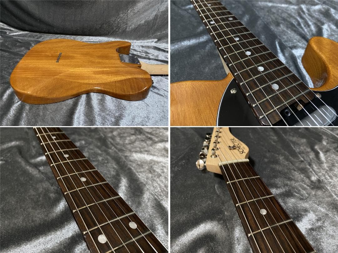 美品 限定生産モデル Schecter OL-PT-TH ホロウボディ