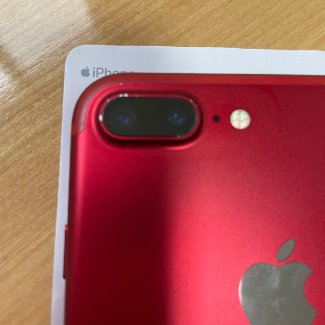 iPhone 7Plus ((RED)) 256G バッテリー100%