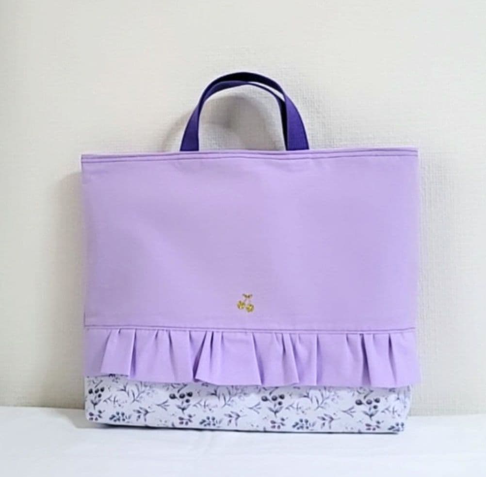 みちゃん様☆専用93.入園入学セット女の子　パープル ベリーガーデン