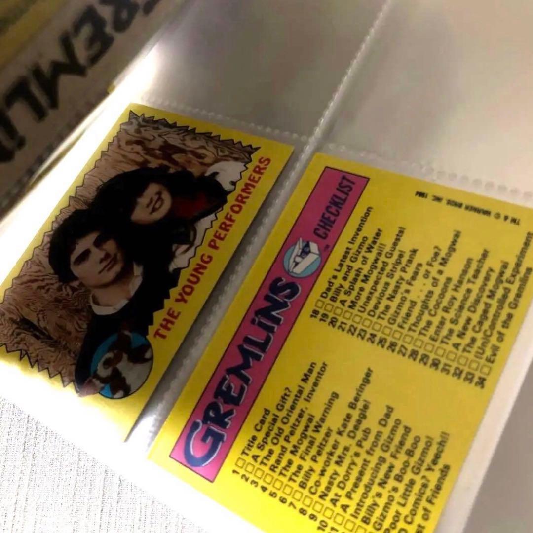 その他 GREMLINS MOVIE PHOTO CARDS Topps 1984