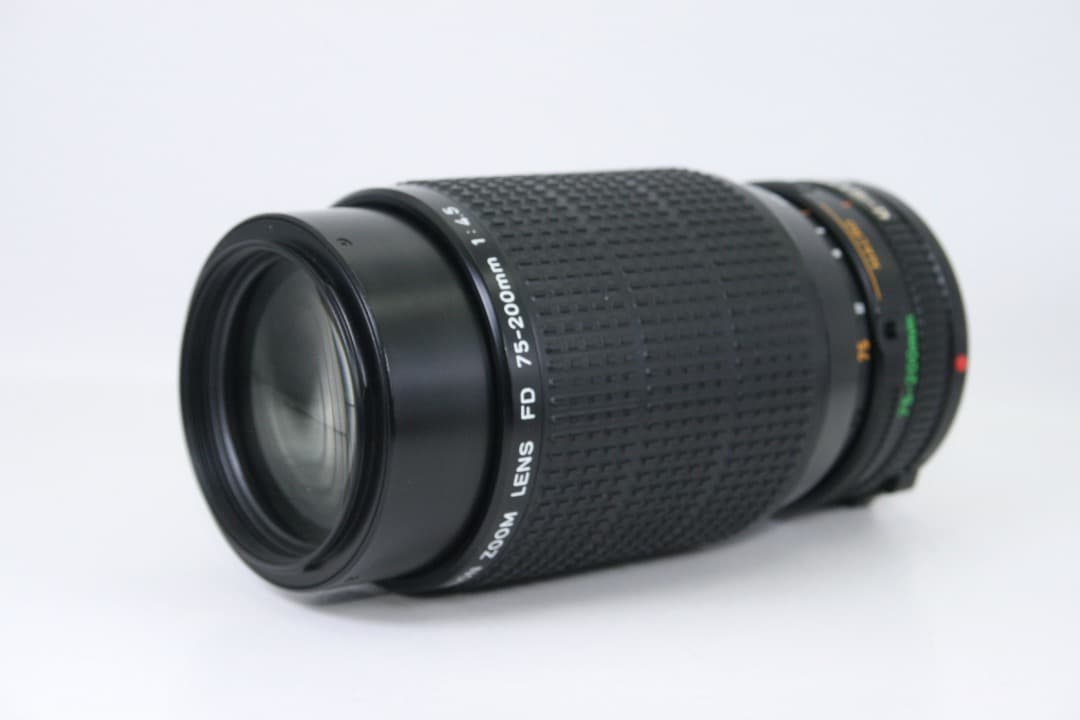 CANON ZOOM NEW FD 75-200mm F4.5 完動品#193
