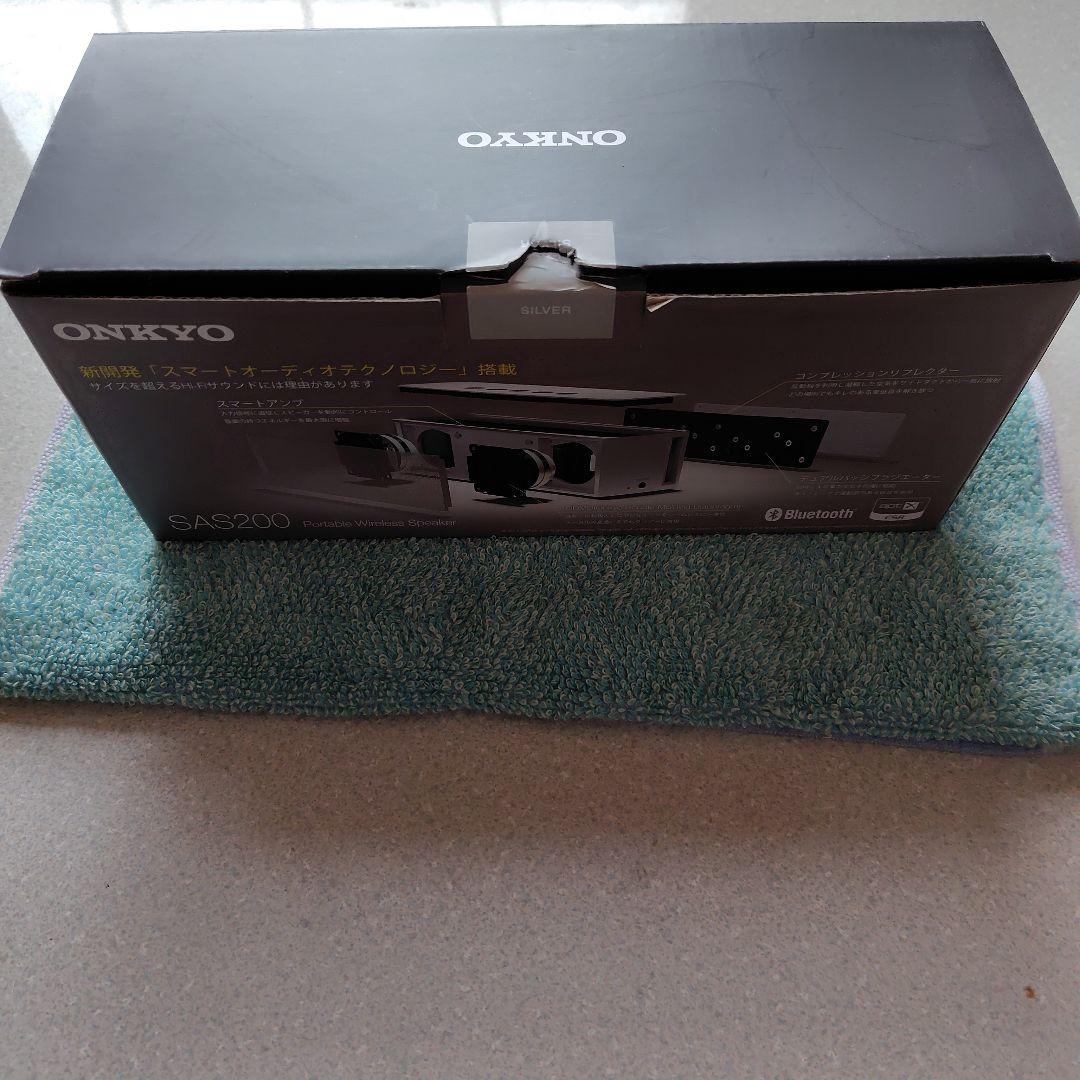 ONKYO SAS200ワイヤレススピーカー シルバー