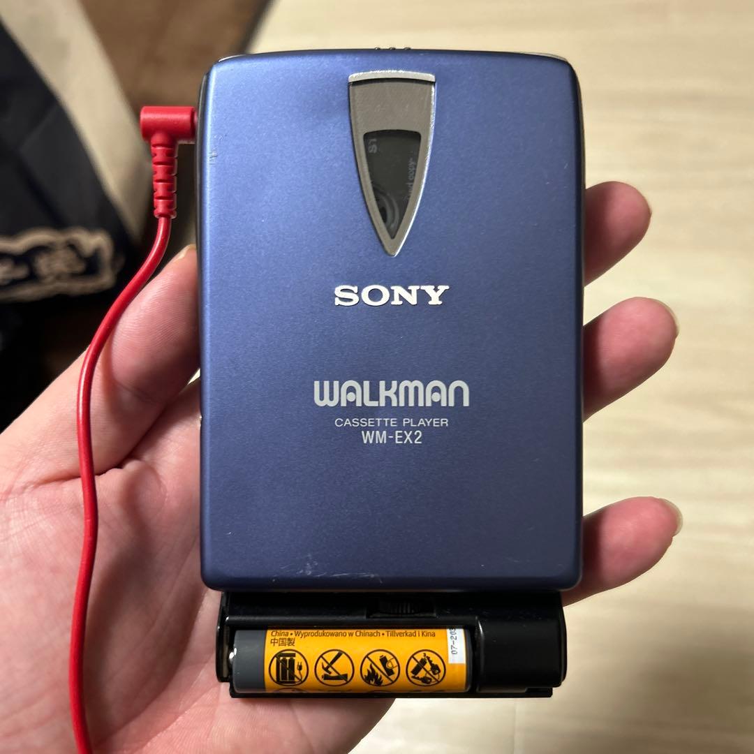 【動作確認品】SONY WALKMAN WM-EX2 カセットプレーヤー