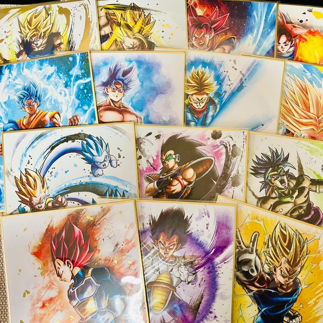 ドラゴンボール 色紙アート 28枚まとめ売り Dragon Ball 色紙ART