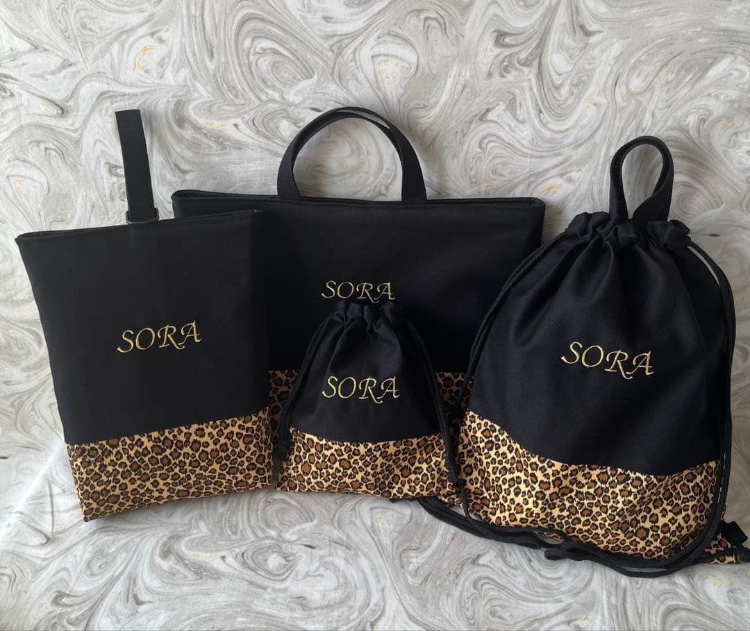 オーダー商品☆上履き入れ　ナップサック 2点オーダー
