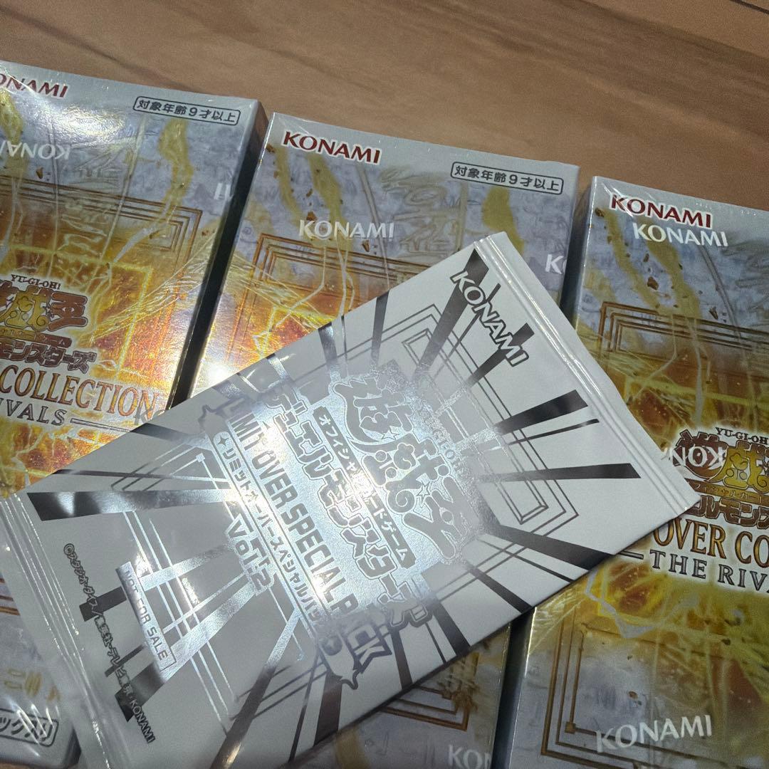 遊戯王リミットオーバーコレクション ライバルズ シュリンク　プロモ付 3BOX