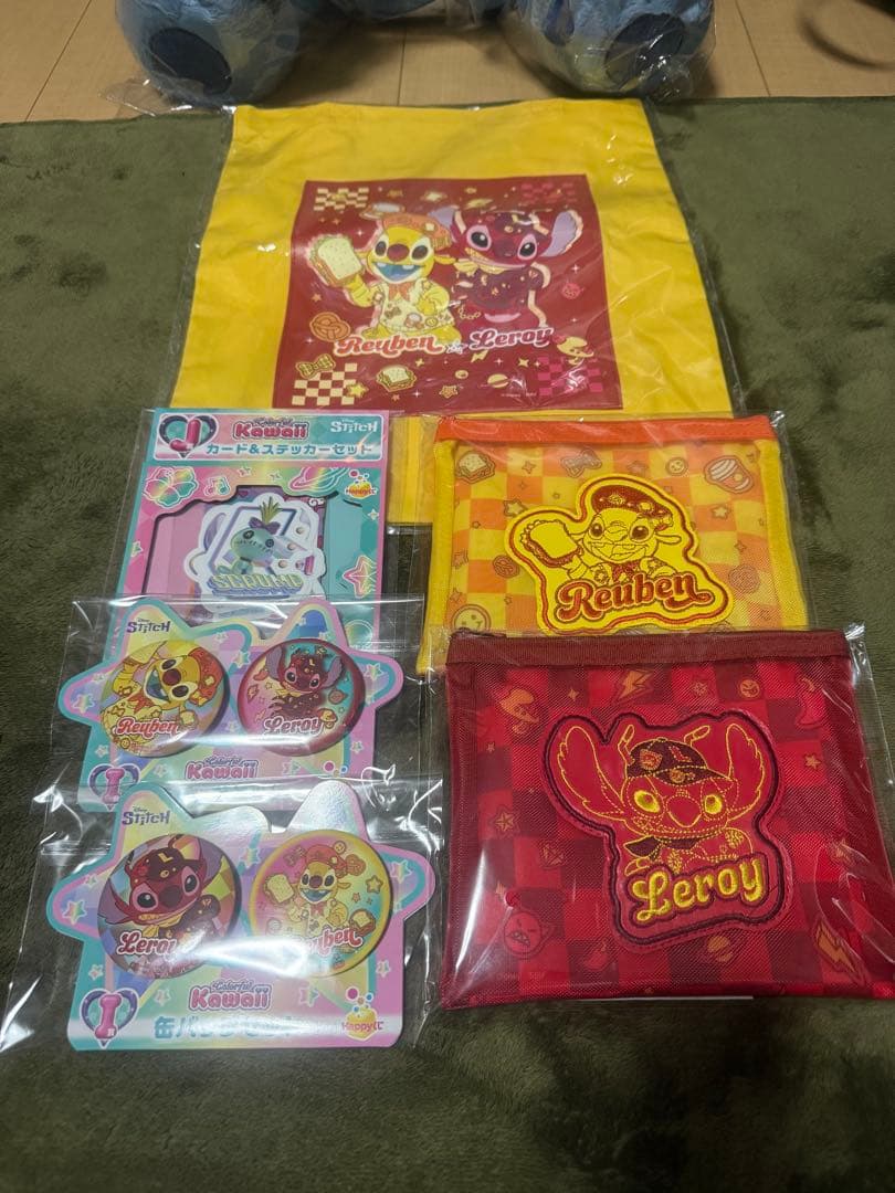 スティッチ ぬいぐるみとグッズセット