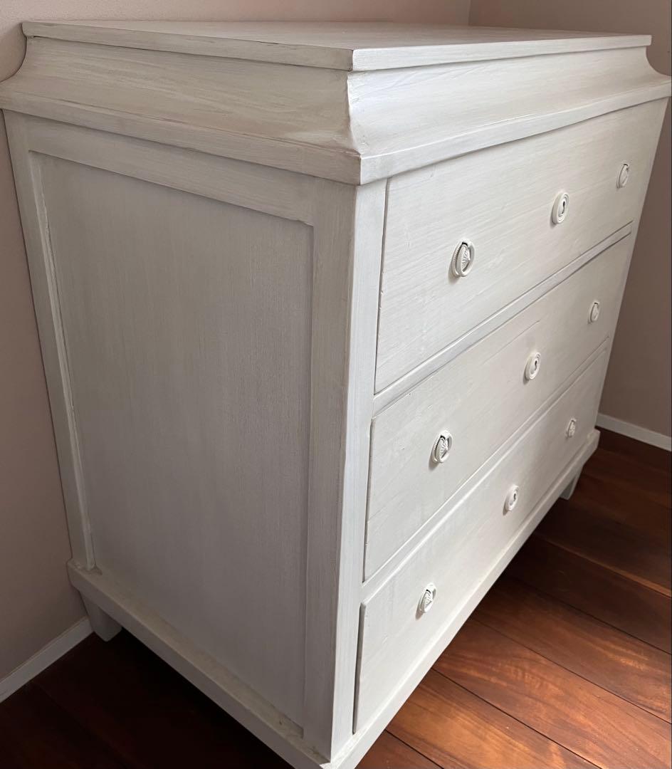 BlancNatureチェストArielleアッシュホワイト