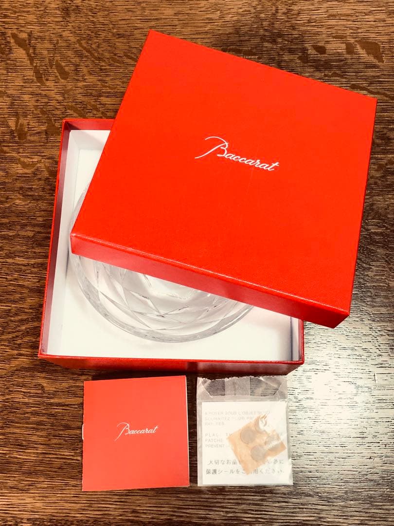 新品未使用　Baccarat スウィングボウル　直径約14cm