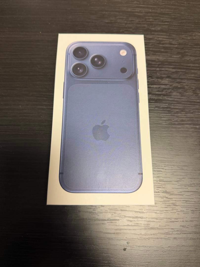 Apple iPhone 17Pro ディープブルー 本体