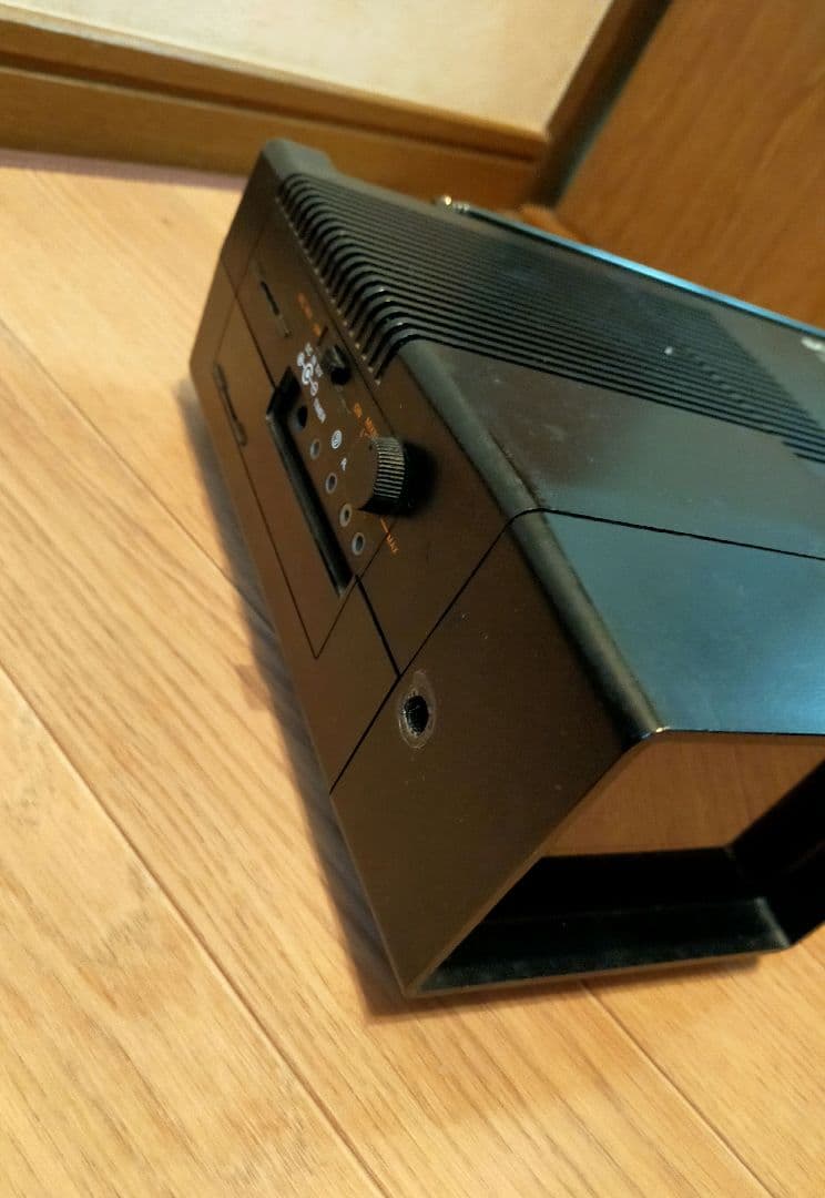 レトロ　SONYラテカセ　ラジオ、テレビ、カセット　FX-406