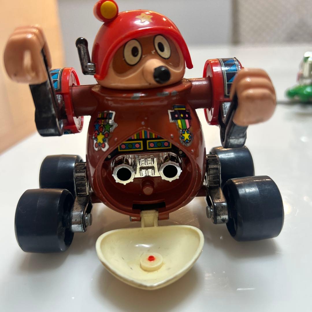 年代物当時物オタスケマン　オタスケタヌキ　合金3セット