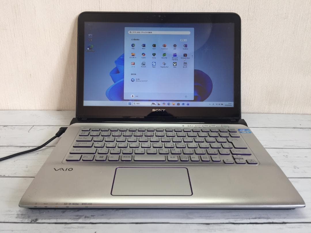 VAIO SVE14AG13N 14型 薄型/Office2024/Win11