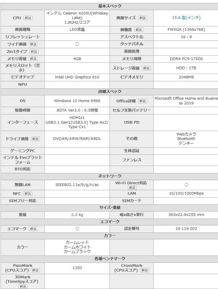 美品 LAVIE NECノートPC NS150N 使用期間極小 RAM 8GB