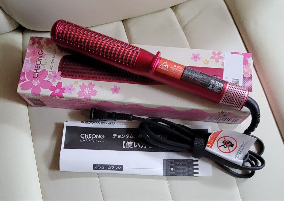 CHEONG ピンク 2way・3wayヘアアイロン