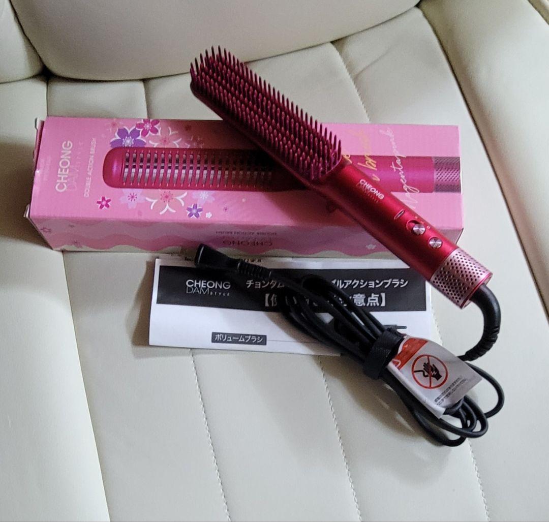 CHEONG ピンク 2way・3wayヘアアイロン