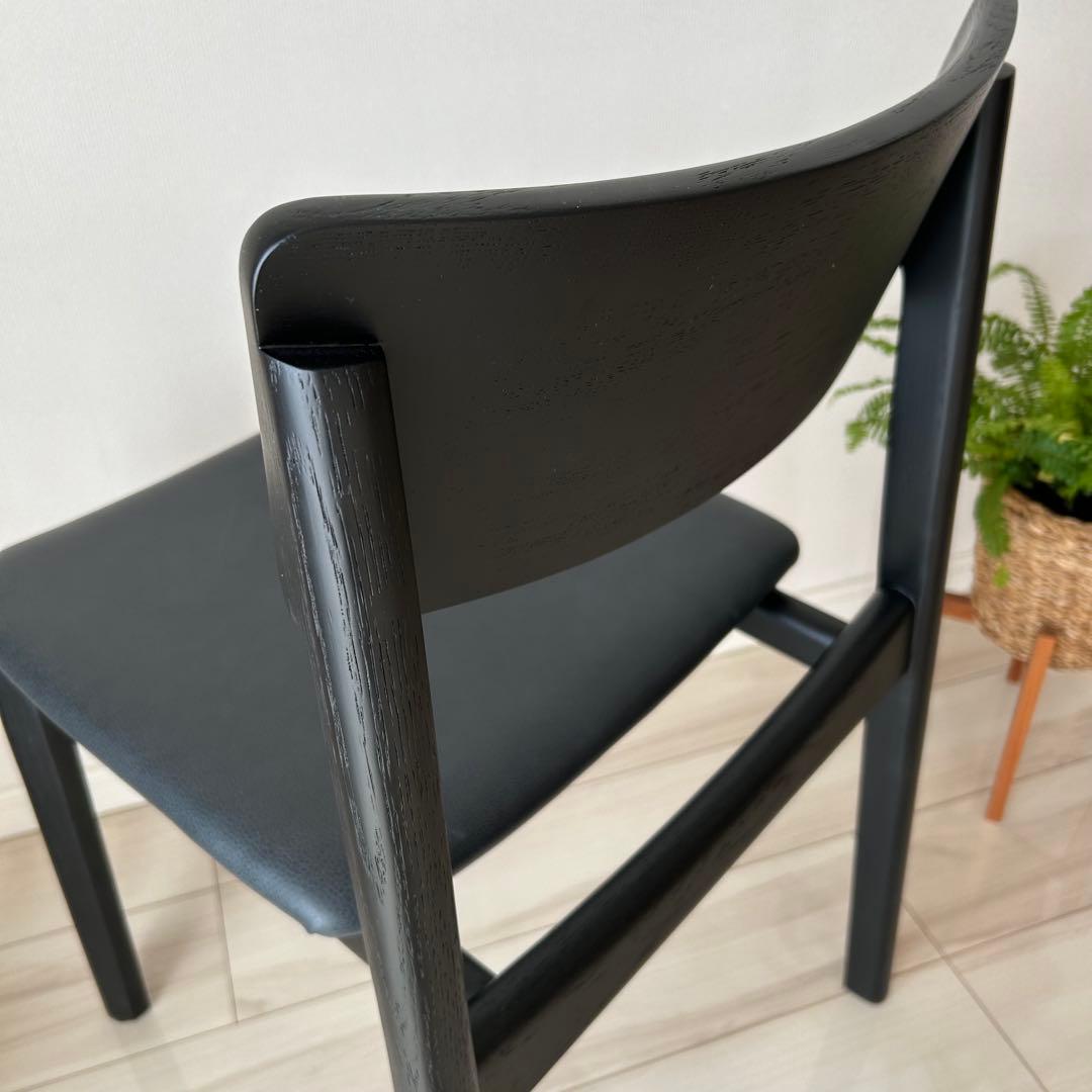 【新品・未使用】moda en casa スケッチ　ポイズチェア　ブラック