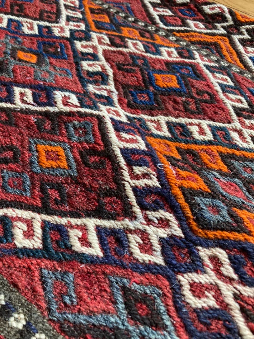 【在庫一掃セール】アゼルバイジャン キリムクッションカバー 43cm×46cm