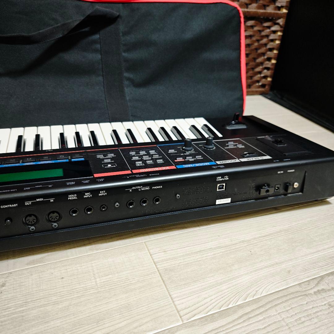 【美品】Roland JUNO-Di シンセサイザー 動作良好 ペダル ケース付