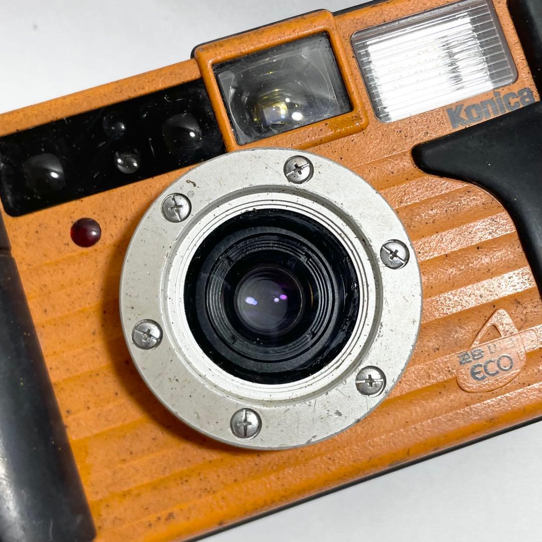 【完動品】Konica 現場監督 LENS 28 WB ECOフィルムカメラ