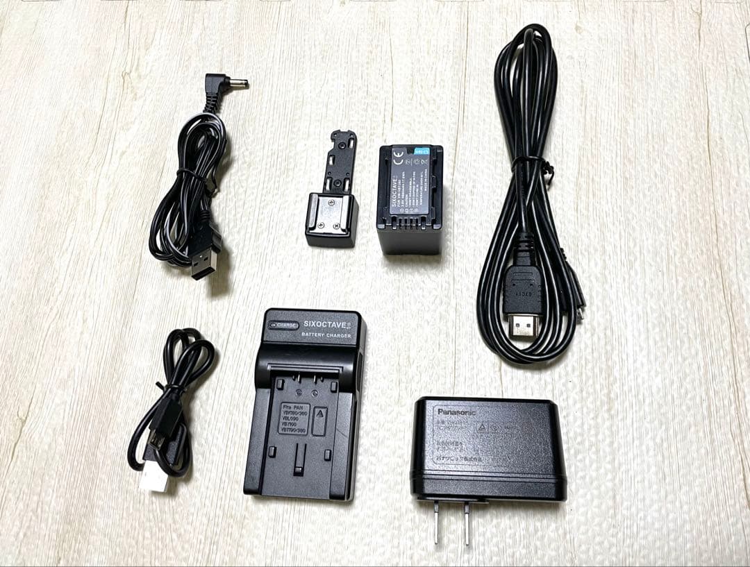 【超美品】Panasonic 4K HC-VX985M オプション多数