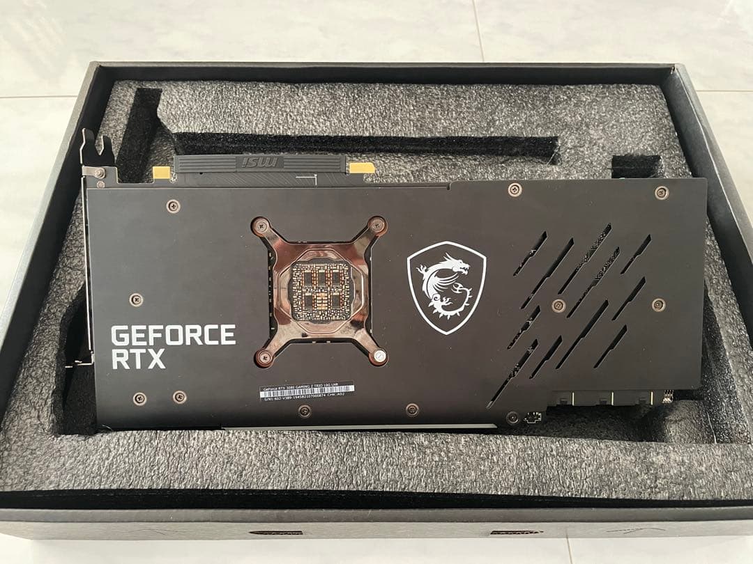 【ジャンク】MSIGeForceRTX3080 Gaming Z TRIO10G