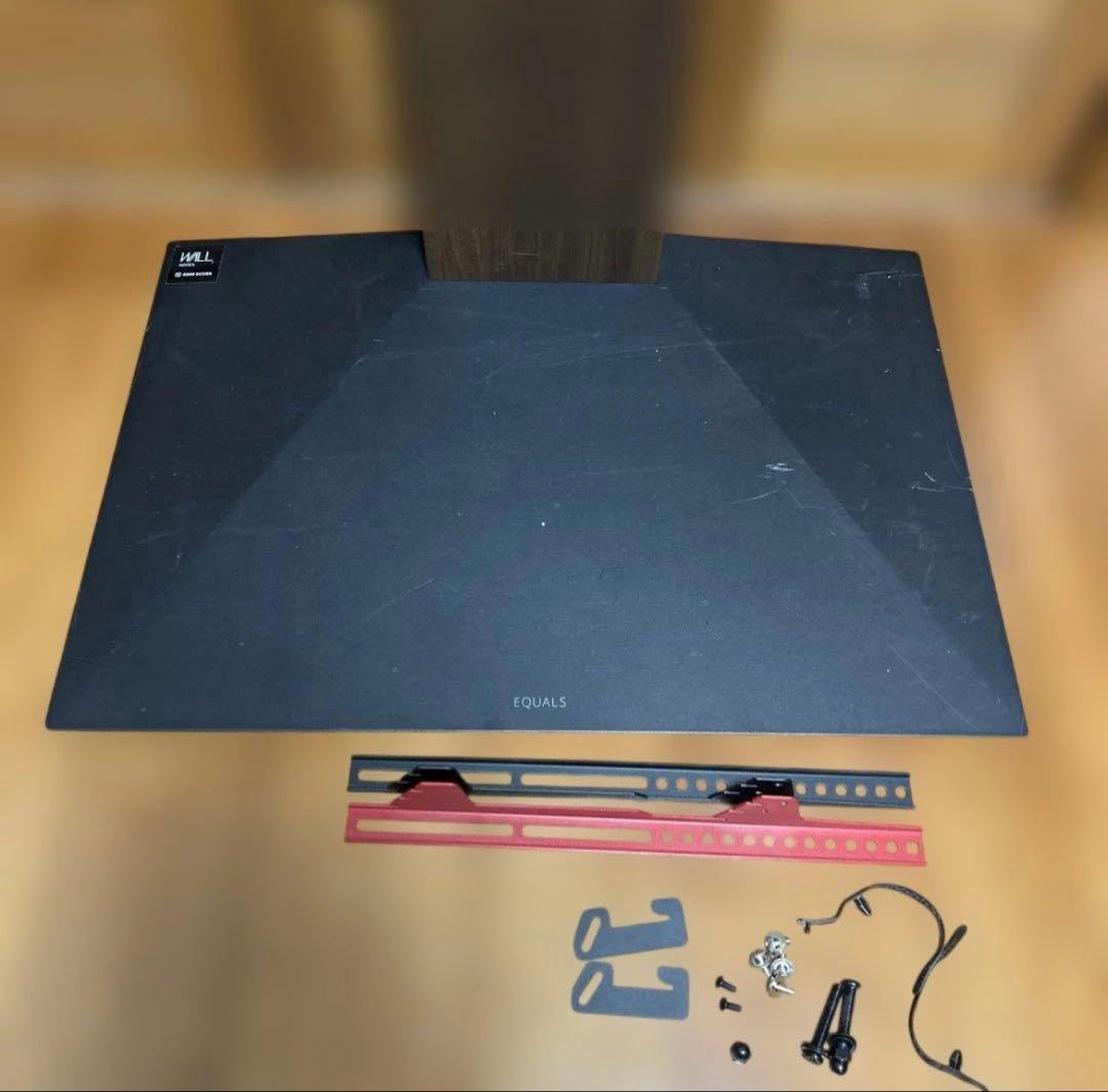美品　EQUALS イコールズ 壁寄せテレビスタンド WALL V3 ハイタイプ