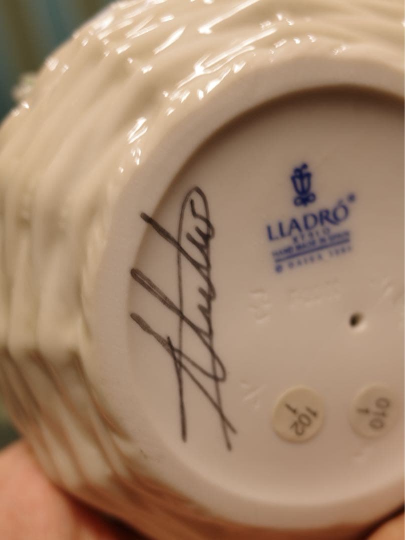 【絶版】【稀少】【美品】リヤドロ　三つ子の仔猫 サイン入り