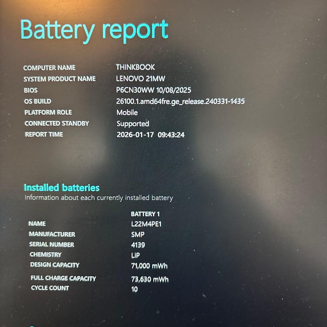 【2025/9購入・保証あり】Lenovo ThinkBook 16 Gen7