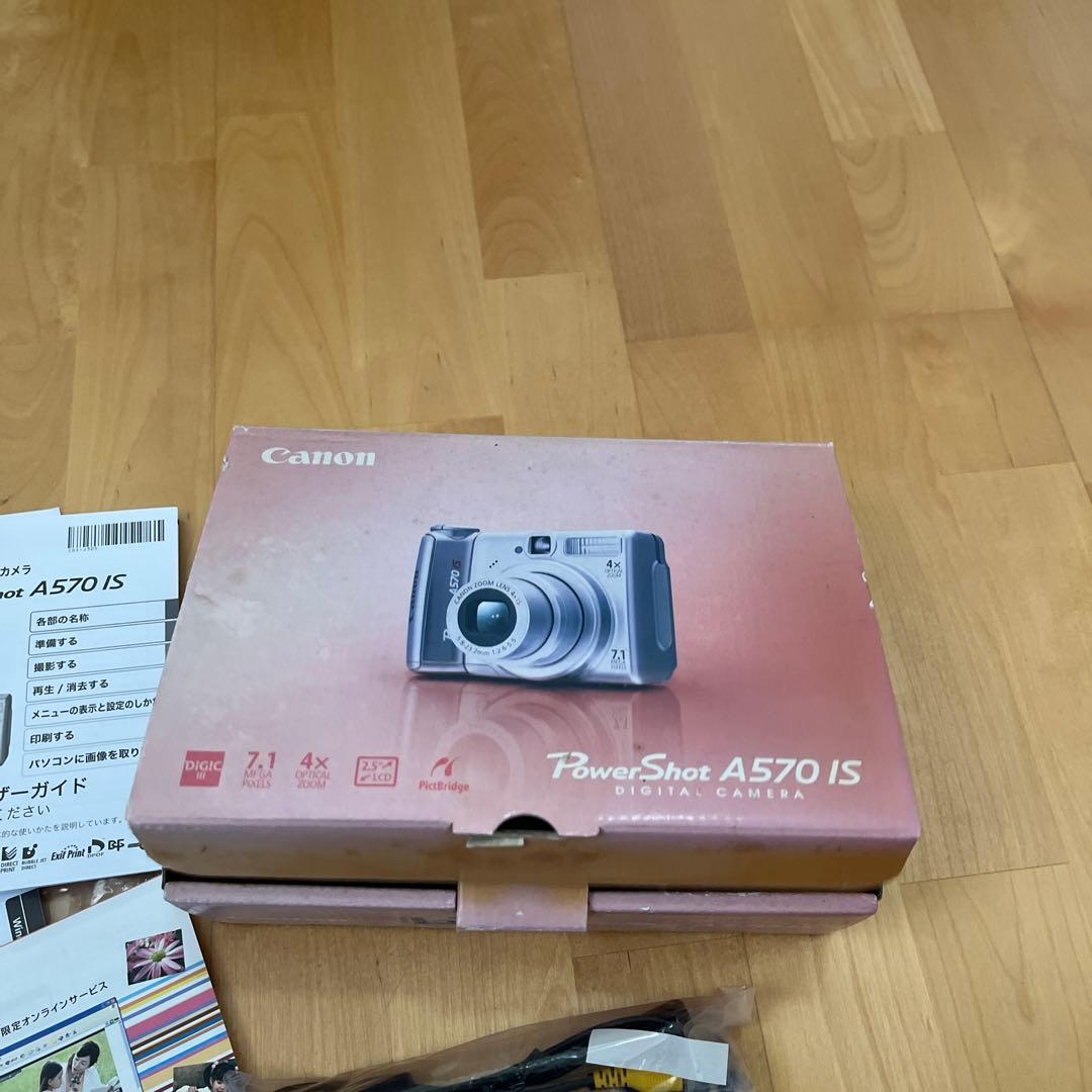 【美品】Canon PowerShot A570IS キャノン デジカメ カメラ