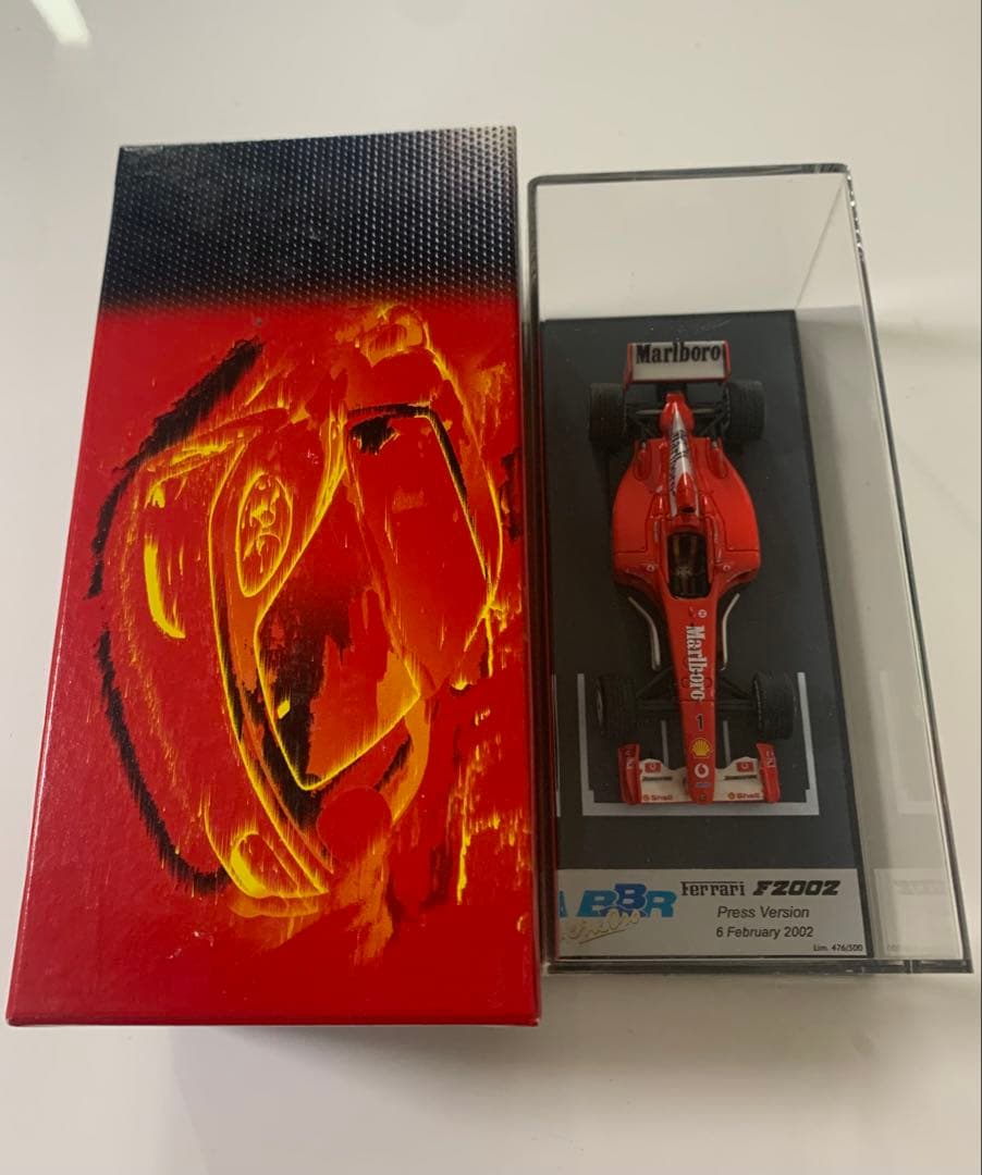 ミニカー 1/43 BBR Ferrari F2002 Press Version #1