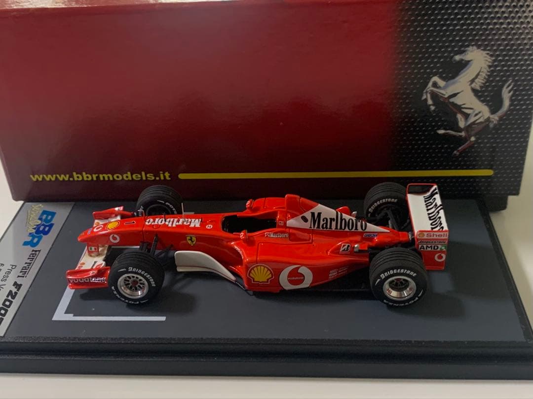 ミニカー 1/43 BBR Ferrari F2002 Press Version #1