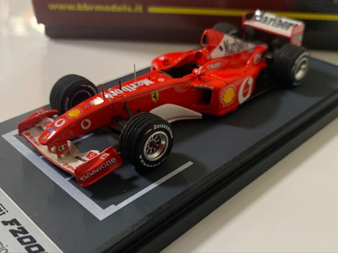 ミニカー 1/43 BBR Ferrari F2002 Press Version #1
