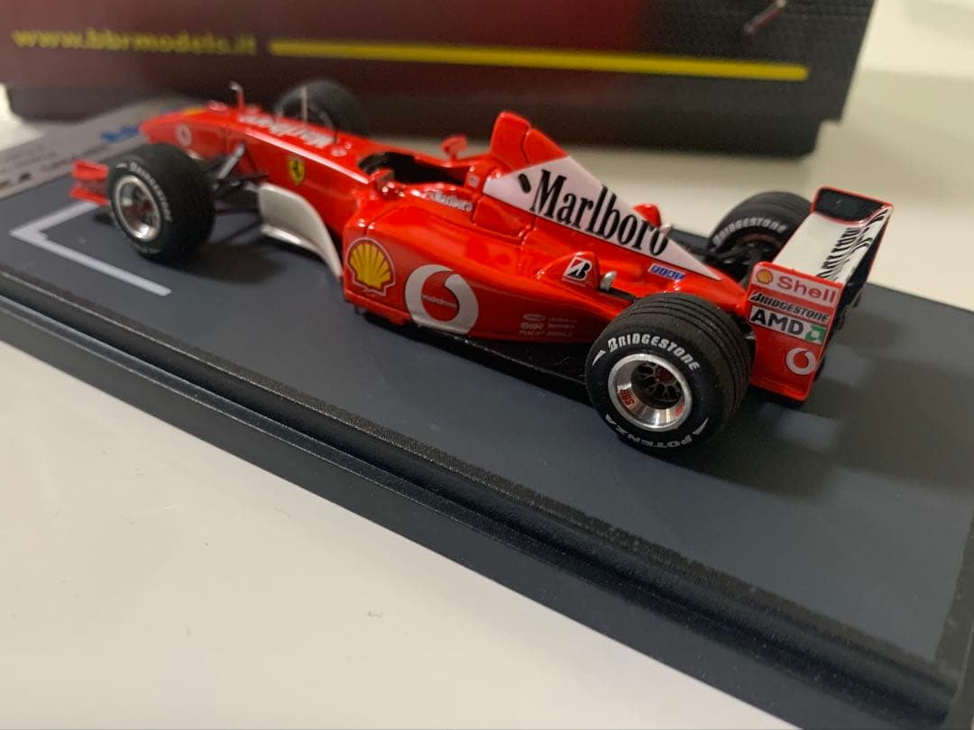 ミニカー 1/43 BBR Ferrari F2002 Press Version #1