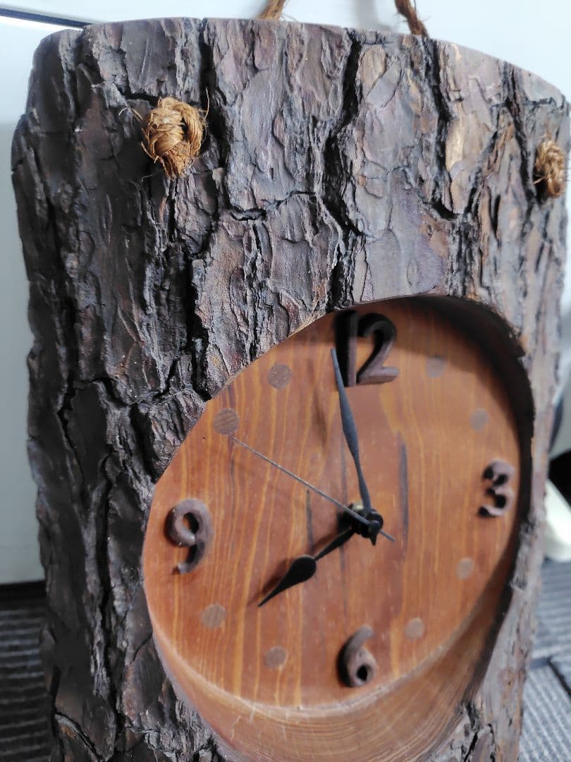 沖縄 まっくる屋工房 木製 掛時計