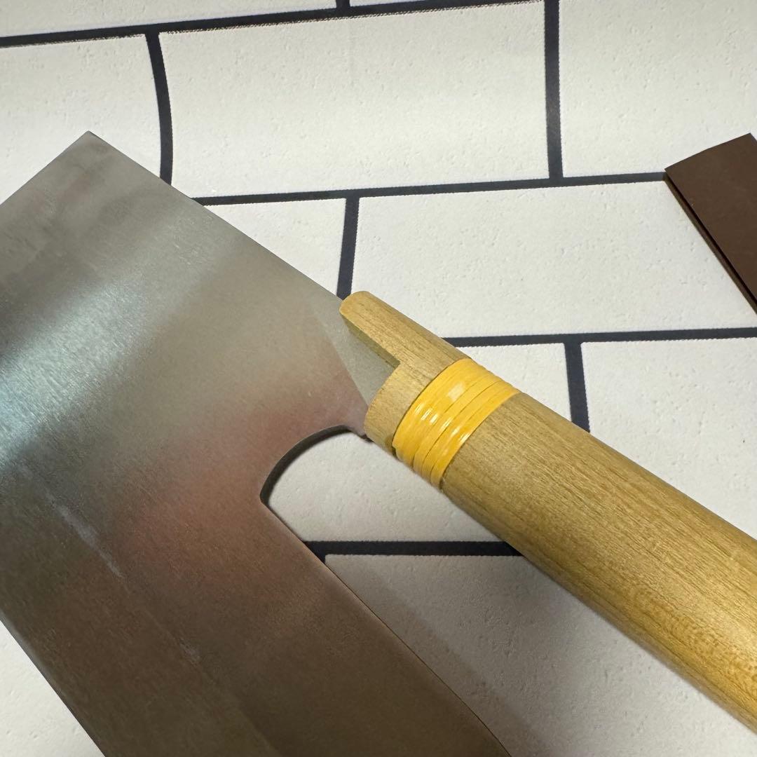 そば・麺切り包丁300 日本製 ステンレス 切れ者 A-1058