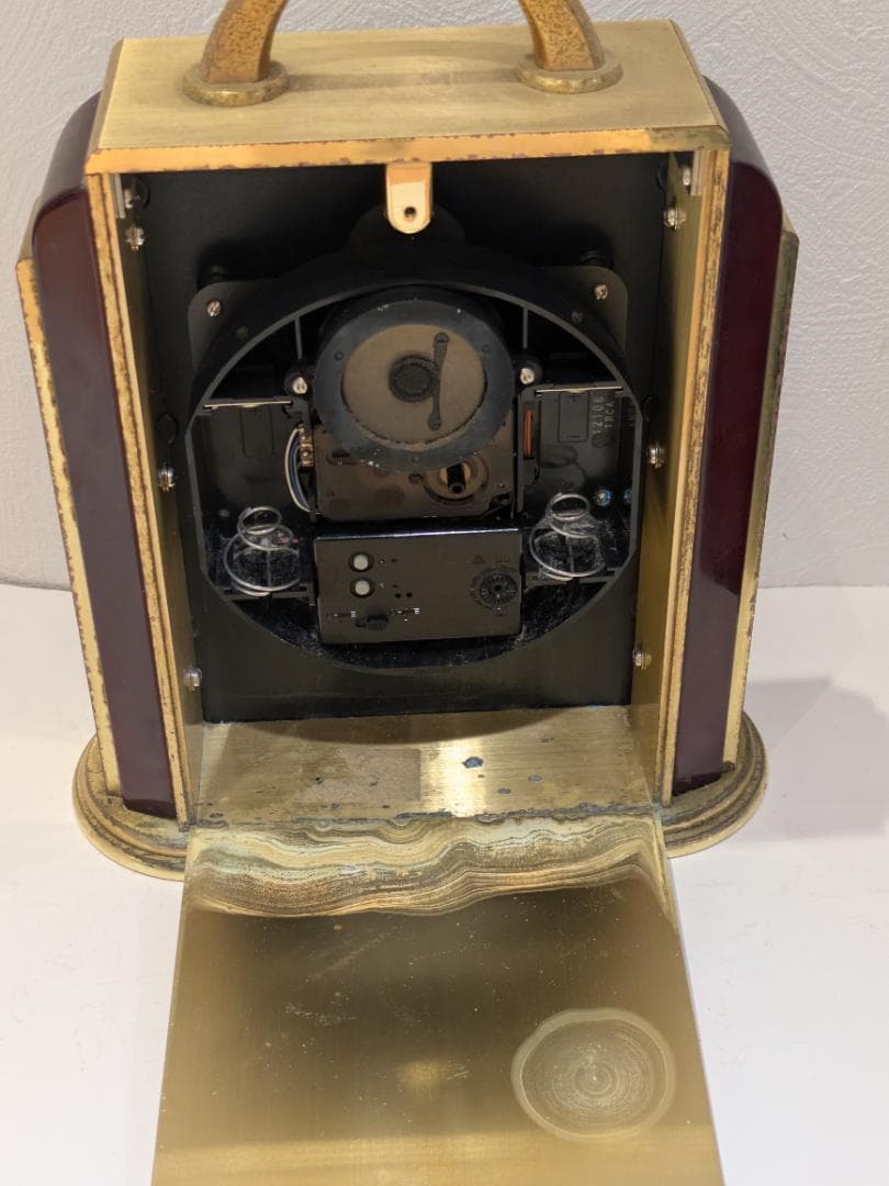 DECOR SEIKO ムーンフェイズ 置時計 AZ813G デコール セイコー