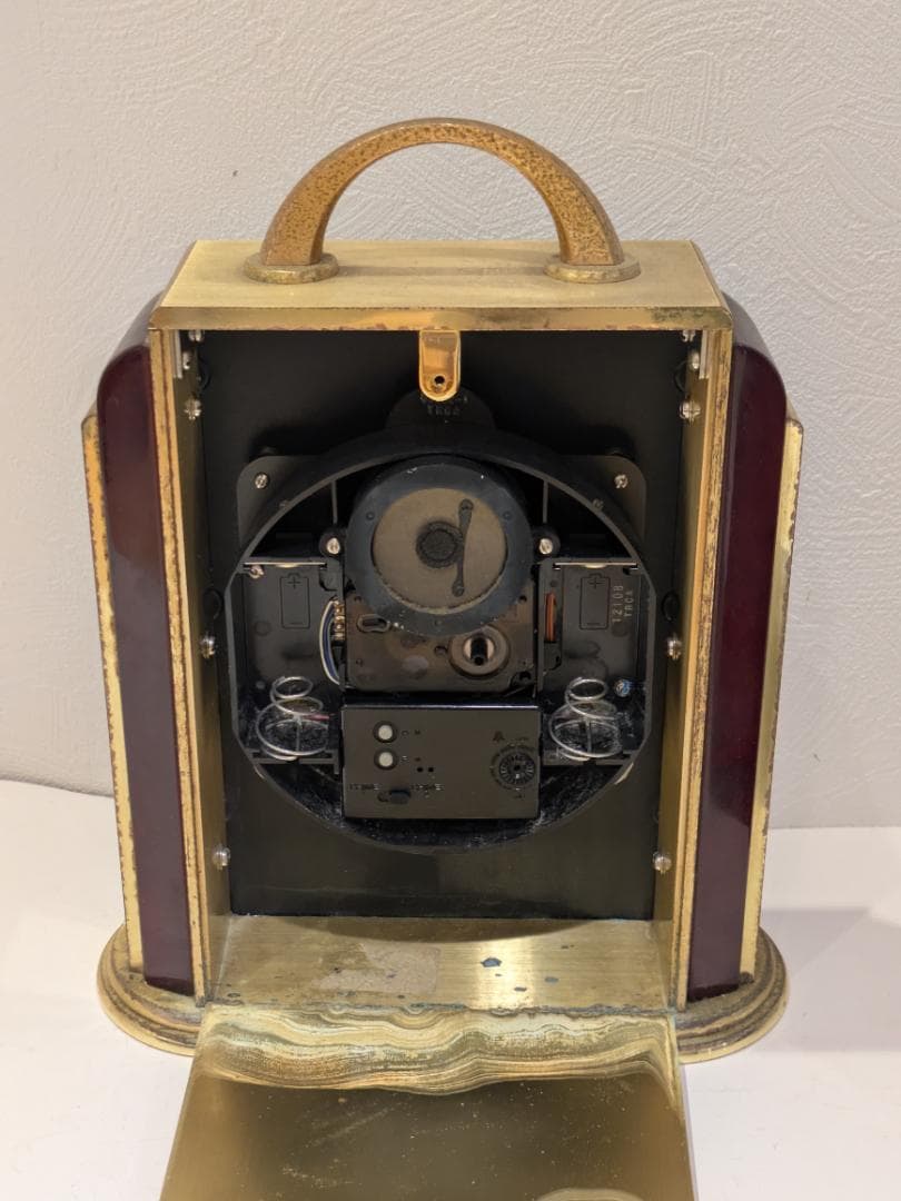 DECOR SEIKO ムーンフェイズ 置時計 AZ813G デコール セイコー