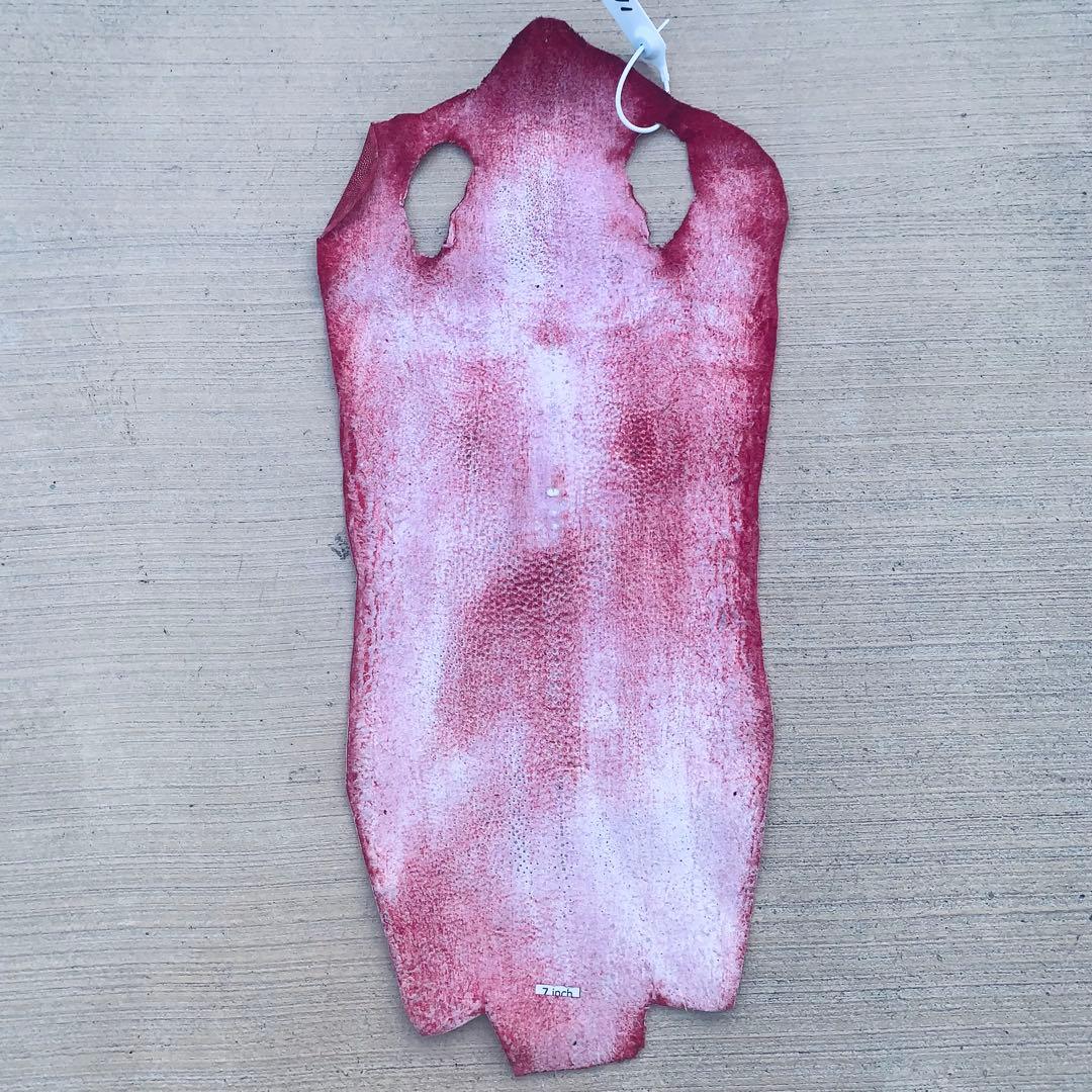 11) S エイ革 鮫革 鮫皮 stingray ガルーシャ スティングレイ