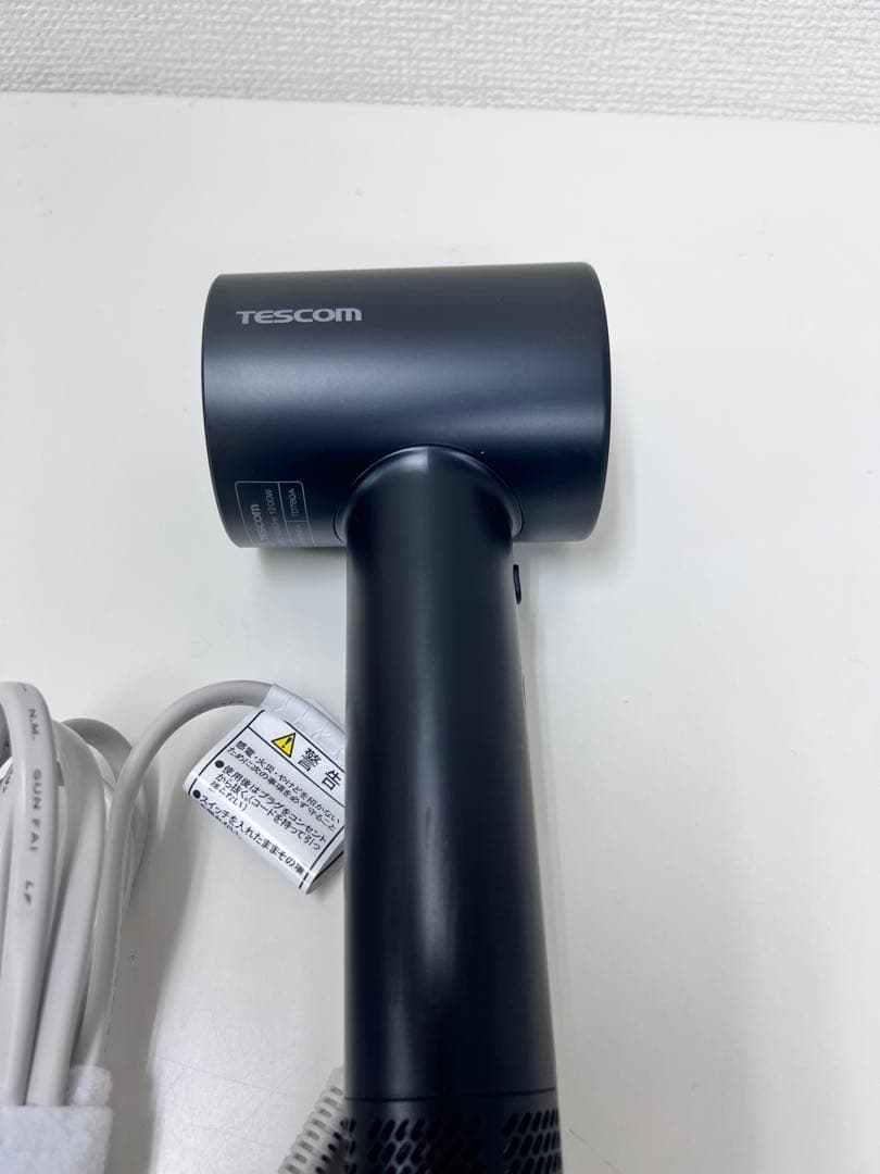 12K2#18 テスコムマイナスイオンヘアドライヤー TD760A ブラック