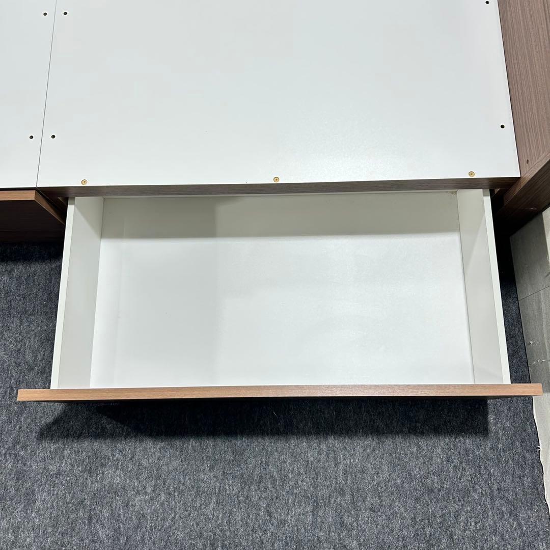 ニトリ ベッドフレーム ヴァイン2 深型 ダブルサイズ 収納 d5258