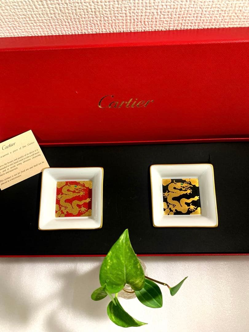 ✨Cartier mini plate 龍　Dragon✨