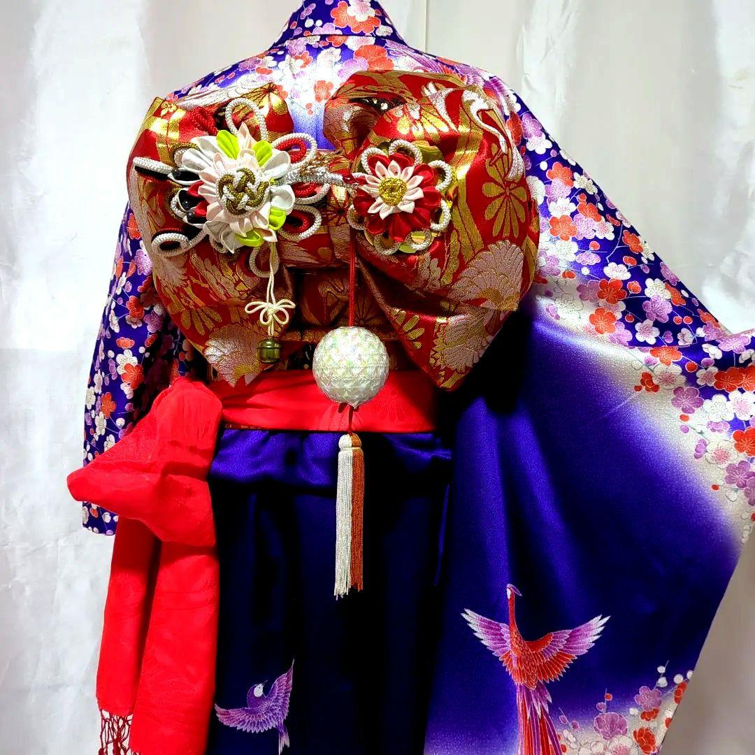 七五三７歳　女の子 四つ身着物セット 昭和レトロ